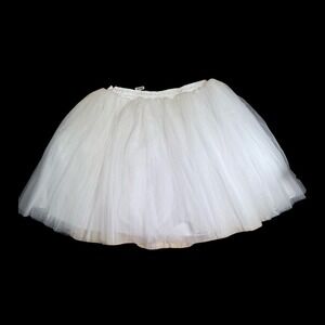 Society Plus White Plus Size Tutu Size 30/32 BRIDAL New